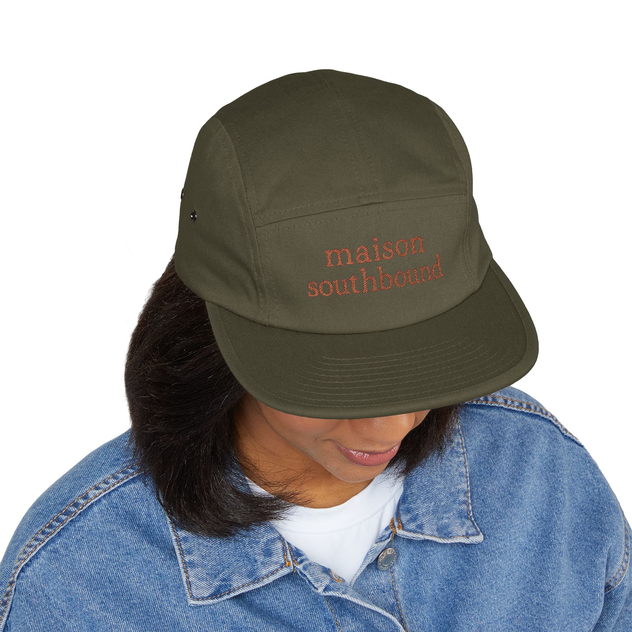 Maison Southbound Embroidered 5-Panel Cap